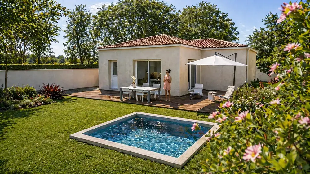 Maison T4 avec terrain - Péret
