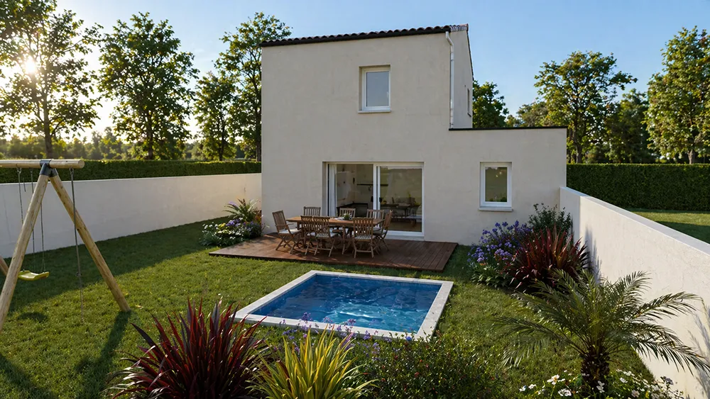 Maison T4 avec terrain - Popian