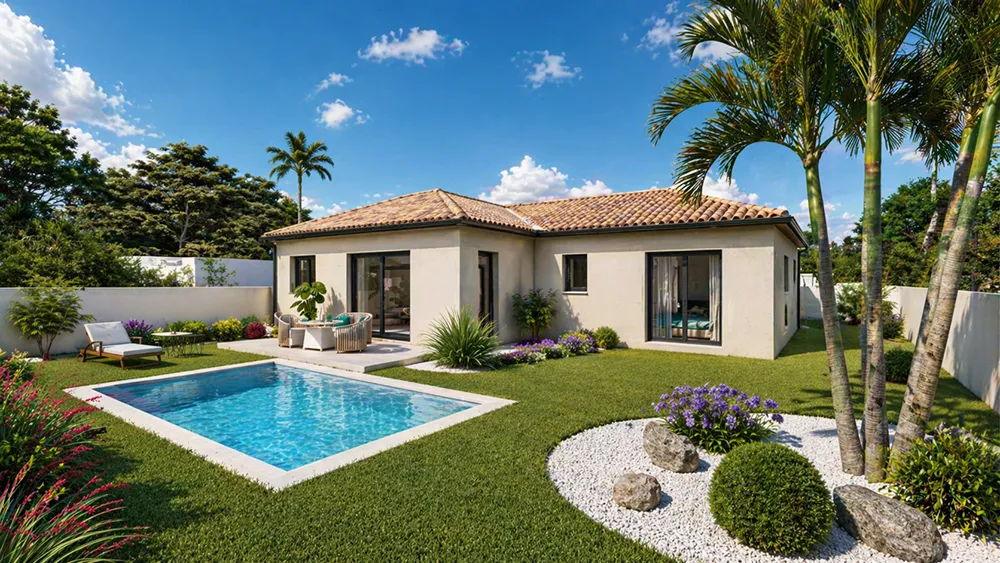 Maison T5 avec terrain – Portiragnes