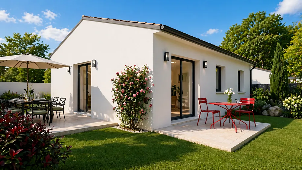 Maison t4 avec terrain - Saussan