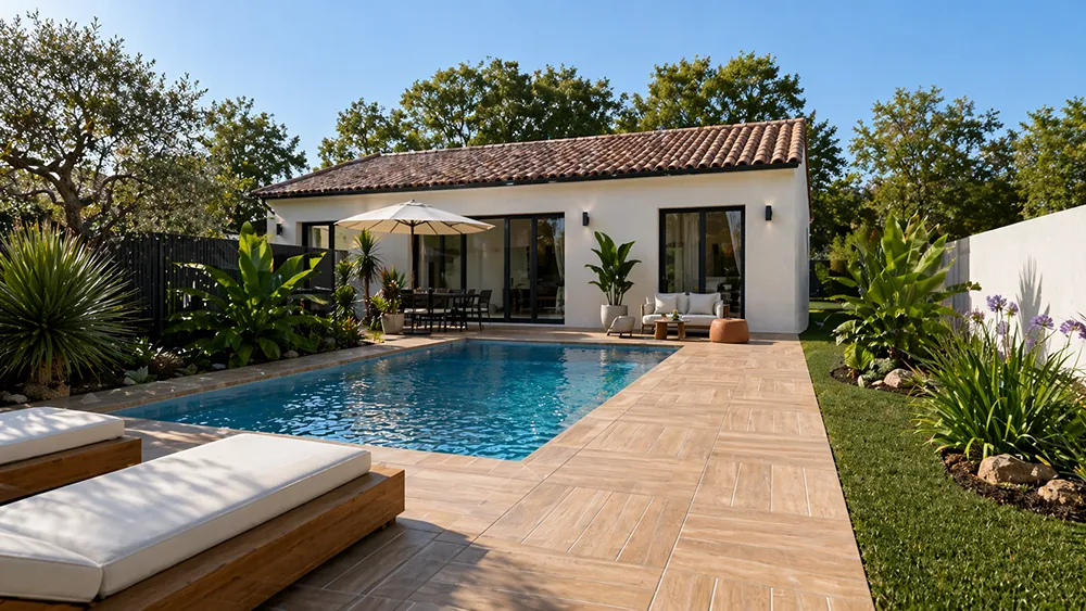 Maison t4 avec terrain - Saussan