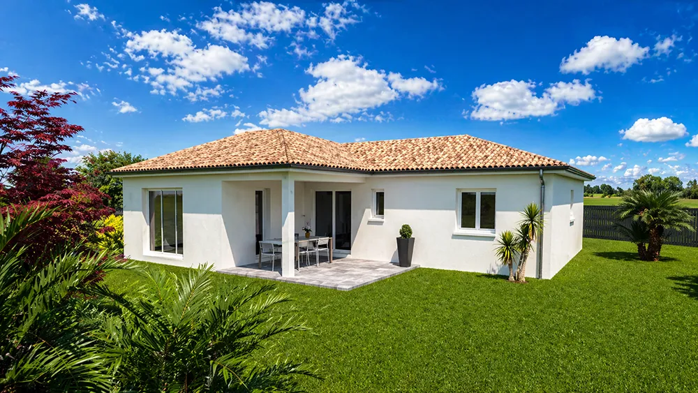 Maison T4 avec terrain –   Servian