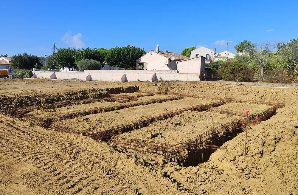 Villa Bassan chantier
