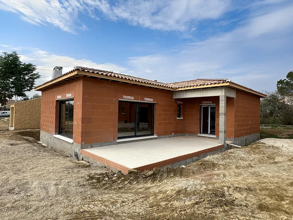 Villa Bassan chantier