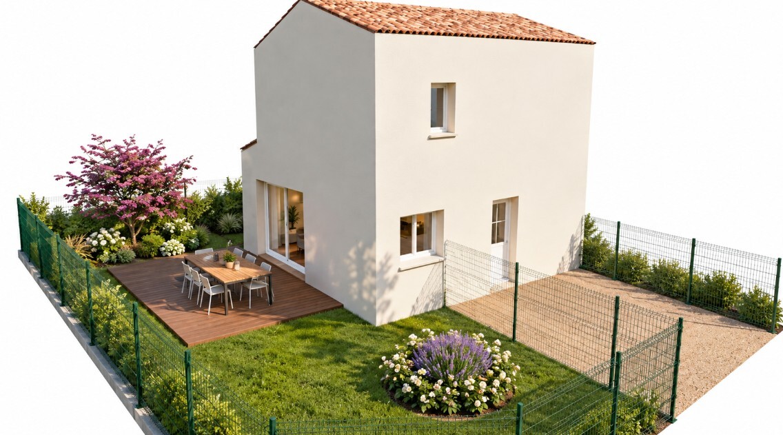 Maison T4 avec terrain – NIZAS