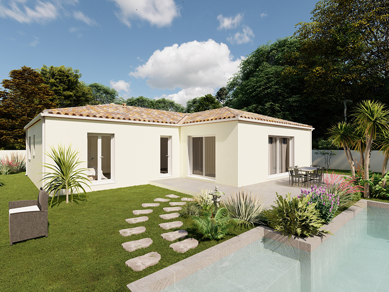 Modèle Orion - Maison T4 de 105 ou 115m²