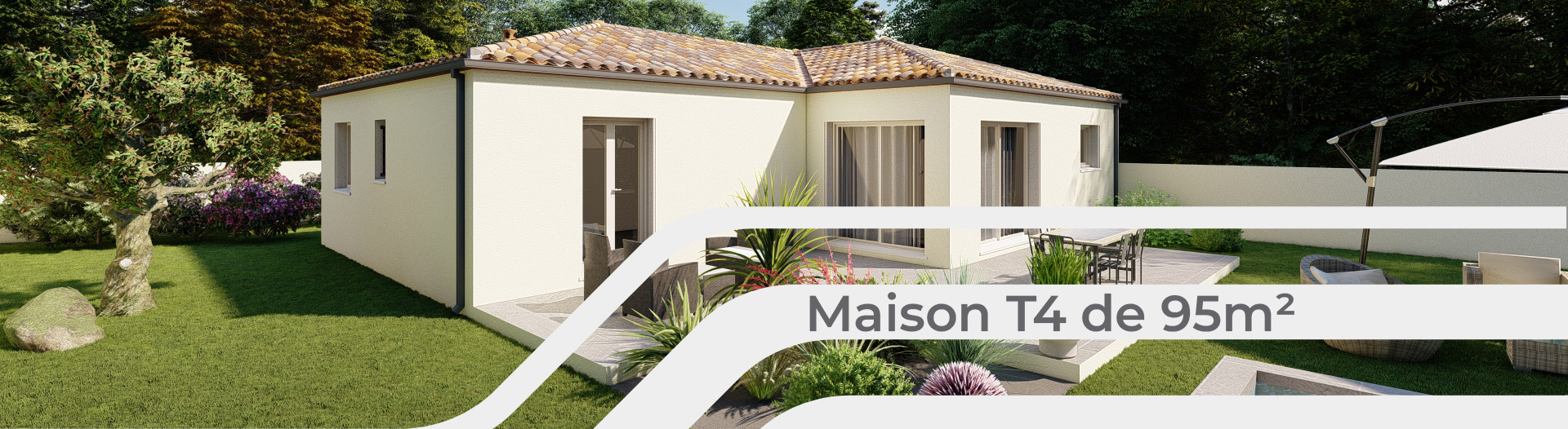 Modèle Orion - Maison T4 de 95m²