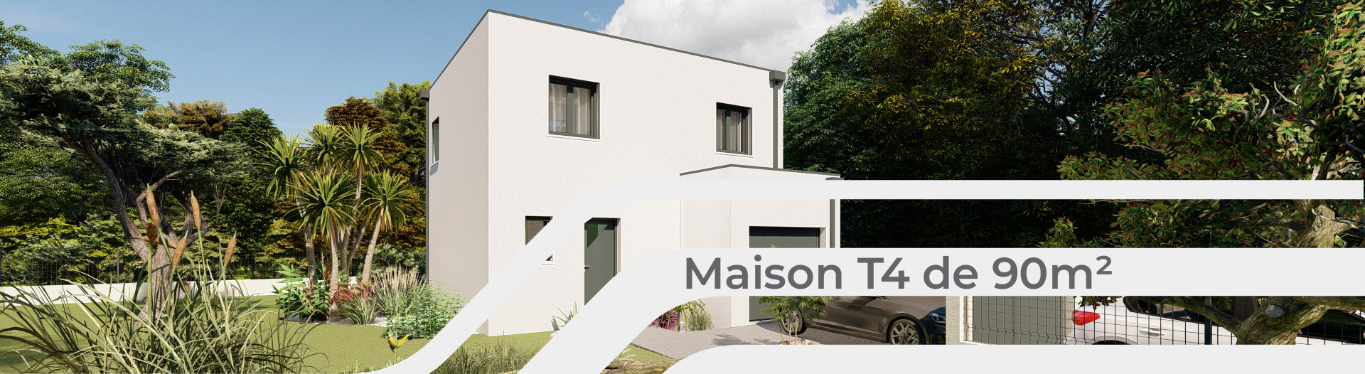 Modèle Pégase- Maison T4 de 90m²
